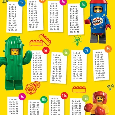 LEGO Multiplication Chart Screenshot Full